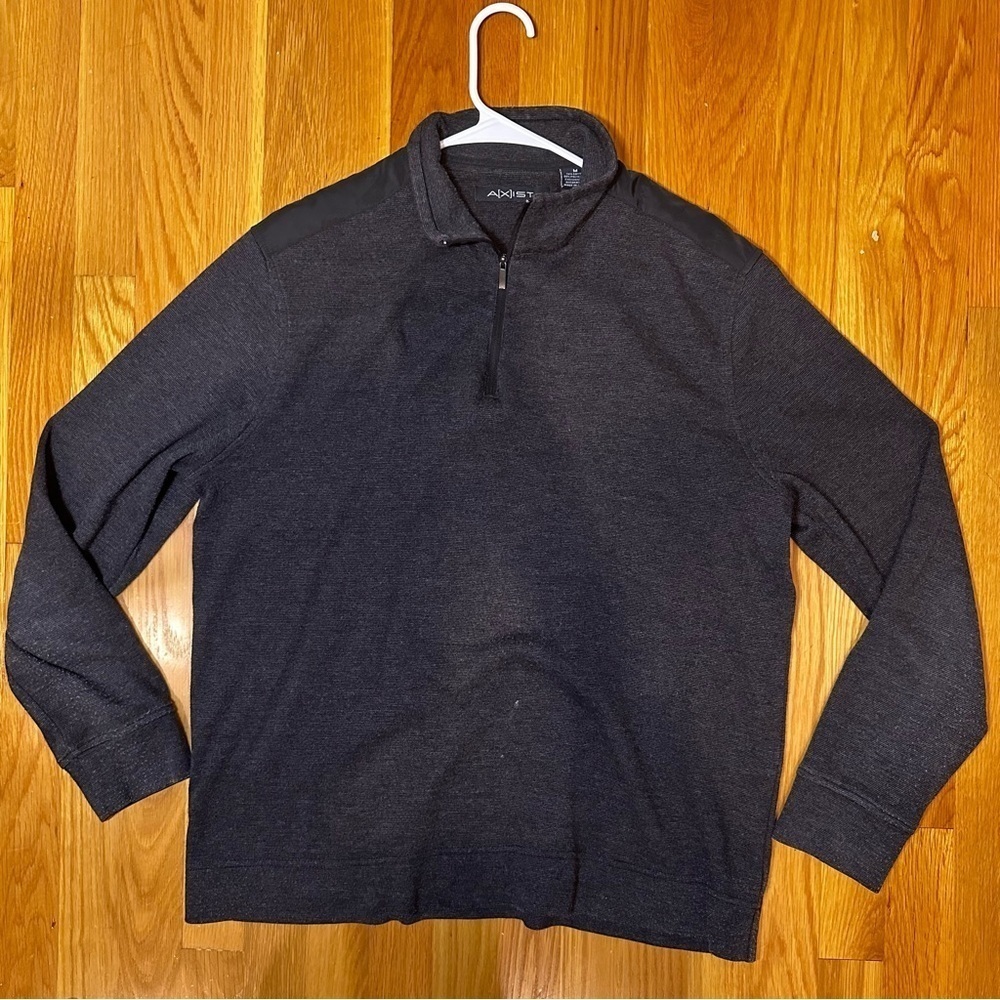AXIST Men Quarter Zip Pullover Fleece Size M